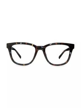 Kate Spade | Jazelle 51MM Blue Block Eyeglasses 