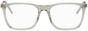 推荐Transparent SL 345 Square Glasses商品