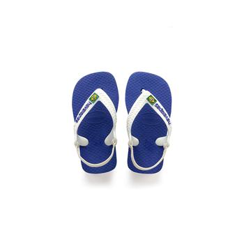 商品Havaianas | Brazil Logo Flip Flop Sandal (Toddler),商家Zappos,价格¥158图片