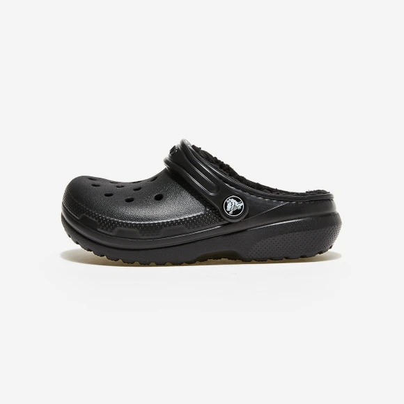 推荐【Brilliant|包邮包税】卡骆驰 CLASSIC LINED CLOG K 儿童  凉鞋 沙滩鞋  CRS207010 BLACK/BLACK商品