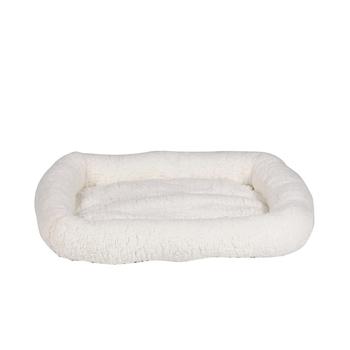 推荐Happycare Textiles Self-Warming Super Soft Sherpa Crate Cushion Dog and Pet Bed商品