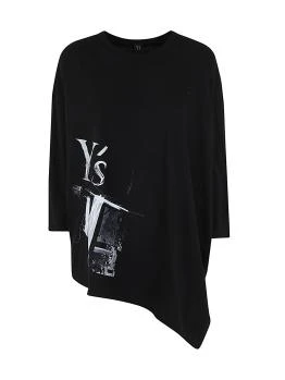 推荐YOHJI YAMAMOTO 女士T恤 YIT026701 白色商品