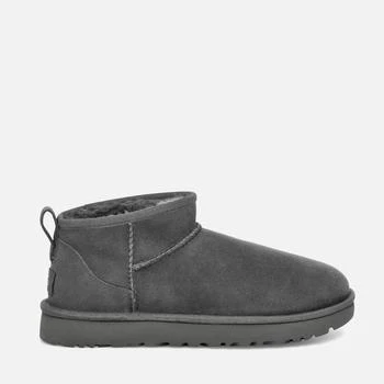 推荐UGG Women's Ultra Mini Sheepskin Boots - Grey商品