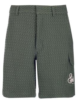 GCDS | GCDS Logo Embroidered Cargo Shorts商品图片,4.3折