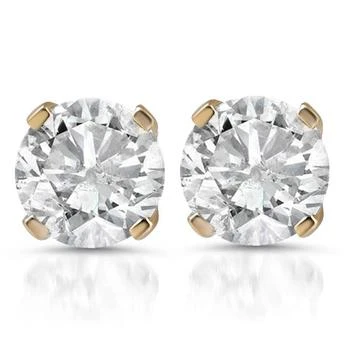 Pompeii3 | 1ct Diamond Studs 14K Yellow Gold,商家Premium Outlets,价格¥4154