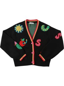 Stella McCartney | Organic Cotton & Wool Knit Cardigan商品图片,