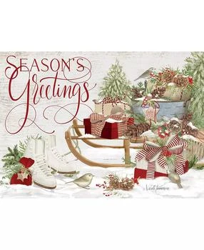 Lang | Snow and Cocoa Boxed Pop Up Christmas Cards,商家Macy's,价格¥72