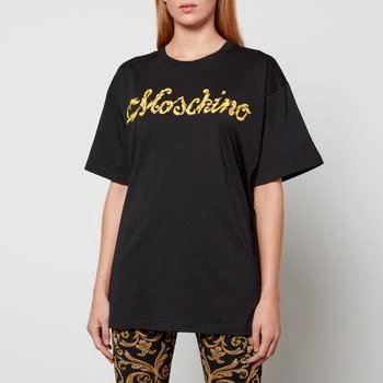 推荐Moschino Logo-Print Cotton-Jersey T-Shirt商品