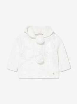 Paz Rodriguez | Baby Wool Knitted Coat in Ivory,商家Childsplay Clothing,价格¥805