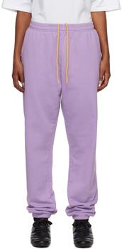 Drew House | SSENSE Exclusive Purple 'The OG House' Lounge Pants商品图片,额外8.5折, 独家减免邮费, 额外八五折