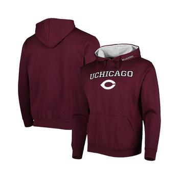 Colosseum | Men's Maroon UChicago Maroons Isle Pullover Hoodie商品图片,