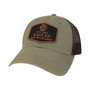 推荐Men's Gray Boston College Eagles Practice Old Favorite Trucker Snapback Hat商品