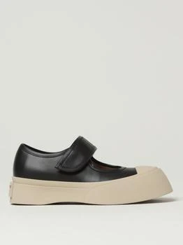 推荐Marni Pablo Mary Jane in leather with logo商品