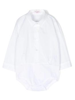 商品IL GUFO | Il Gufo White Cotton Poplin Body Shirt,商家Italist,价格¥854图片