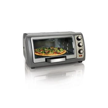 Hamilton Beach | Easy Reach® Toaster Oven with Roll-Top Door,商家Macy's,价格¥841