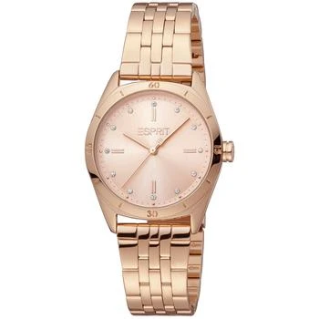 Esprit | Esprit Rose Gold Women Watch,商家SEYMAYKA,价格¥808