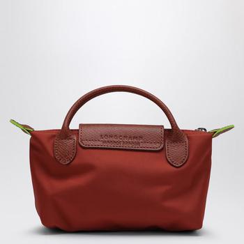 バッグ・カバンその他 Longchamp Le Pliage Green Pomegranate coloured clutch bag Longchamp Le Pliage Green Pomegranate coloured clutch bag