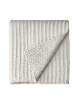 商品Lili Alessandra | Retro Ivory Quilted Coverlet,商家Saks Fifth Avenue,价格¥4446图片