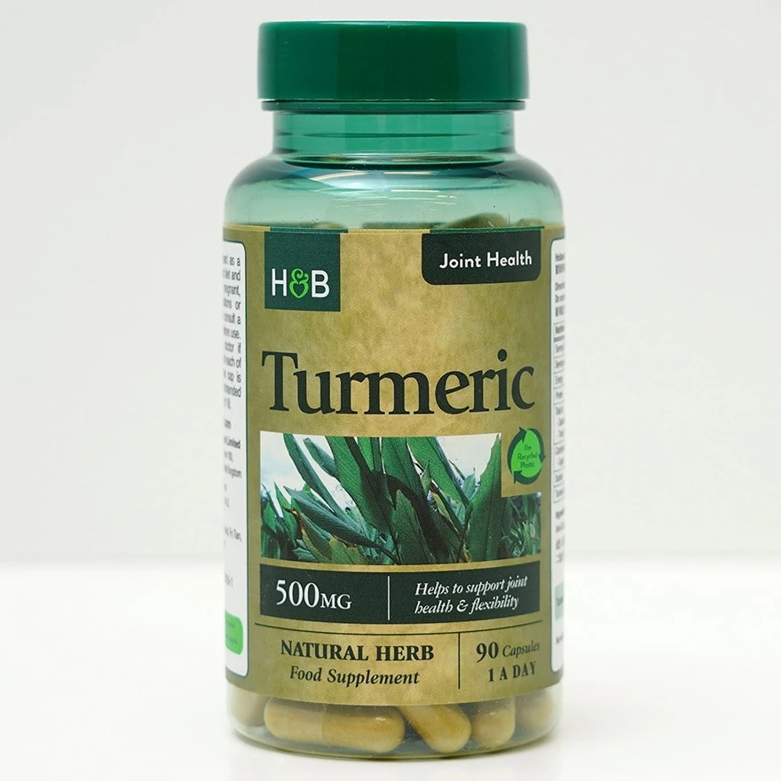 推荐HOLLAND&BARRETT TURMERIC CAPSULES（姜黄胶囊 )500MG 90S商品