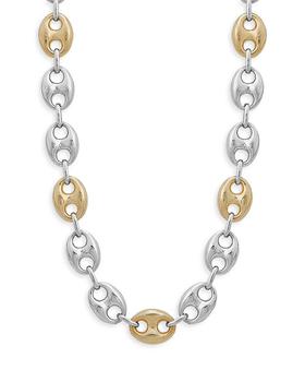 商品Alberto Amati | 14K Yellow Gold & Sterling Silver Mariner Link Chain Necklace, 18",商家Bloomingdale's,价格¥11016图片
