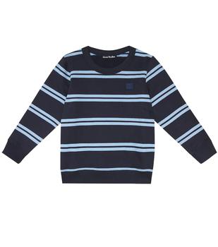 推荐Mini Face striped cotton sweatshirt商品