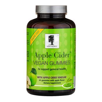 商品New Nordic Vinegar Apple Cider Vegan Gummies, 60 Ea,商家MyOTCStore,价格¥104图片
