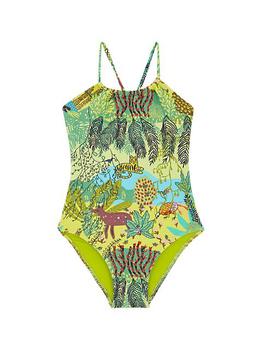 商品Vilebrequin | Little Girl's & Girl's Jungle Rousseau One-Piece Swimsuit,商家Saks Fifth Avenue,价格¥1076图片