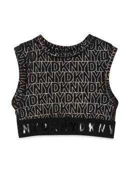 商品DKNY | DKNY 女童背心吊带 D35S25KM15 黑色,商家Beyond Moda Europa,价格¥494图片