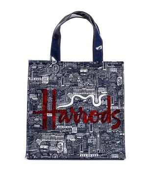 Harrods | Small Picture Font Shopper Bag 