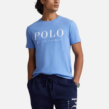 推荐Polo Ralph Lauren Men's Custom Slim Fit Logo T-Shirt - Harbor Island Blue商品