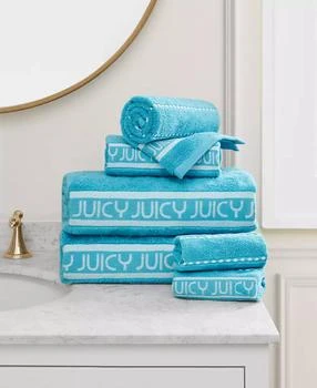 Juicy Couture | Stripe Cotton 6-Pc. Bath Towel Set,商家Macy's,价格¥356