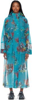 阿迪达斯外套, Adidas | Blue Printed Coat商品图片 额外8.5折, 额外八五折