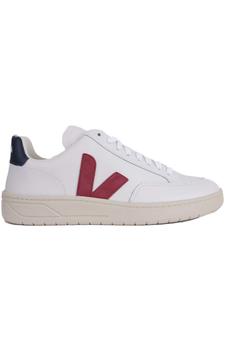 推荐(XD0201955B) V-12 Leather Shoes - Extra White/Marsala/Nautico商品