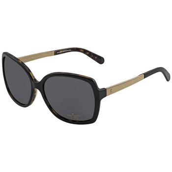 美国kate spade, Kate Spade | Gray Square Ladies Sunglasses DARILYNN/P/S 0JXN/Y2 58商品图片 3.3折