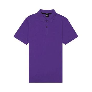 推荐HUGO BOSS 男士紫色蓝色徽标短袖POLO衫 PALLAS-50303542-507商品