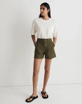Madewell | The Perfect Fatigue Mid-Length Short,商家Madewell,价格¥132
