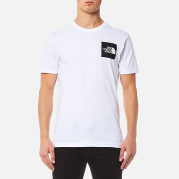 商品The North Face Men's Short Sleeve Fine T-Shirt - TNF White/TNF Black图片