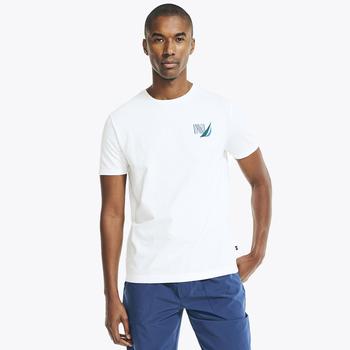 Nautica | Nautica Mens Ocean Club Graphic T-Shirt商品图片,2.5折