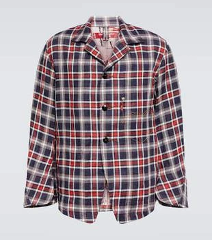 推荐x Levi's checked linen overshirt商品