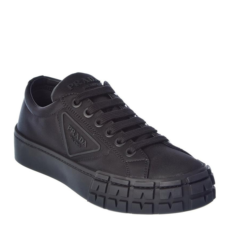 Prada | PRADA 女士黑色徽标尼龙运动鞋 1E497M-3LFV-F0002-F-035商品图片,独家减免邮费