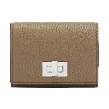 芬迪男包真假, Fendi | FENDI 女士浅棕色牛皮名片夹 8M0425-A91B-F1F20商品图片 独家减免邮费