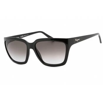 推荐Salvatore Ferragamo Women's Sunglasses - Black Plastic Full Rim Frame | SF1018S 001商品