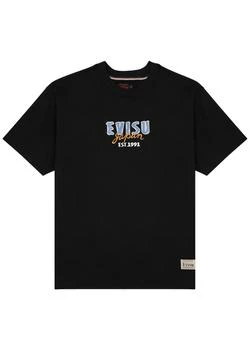 Evisu | Logo-print cotton T-shirt 独家减免邮费