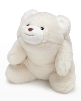 GUND | 10" Snuffles Plush Teddy Bear - White商品图片,
