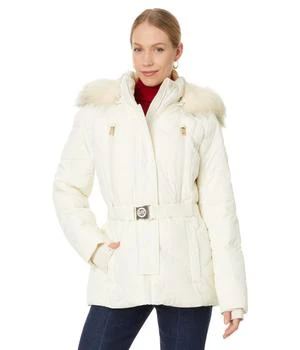 Michael Kors | Active Puffer With Fur Trim Hood A423409B,商家Zappos,价格¥668