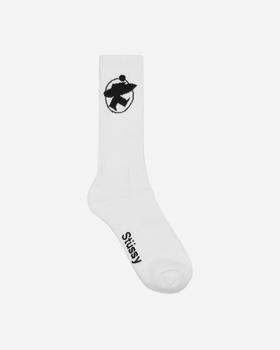 更多stussy, STUSSY | Surfman Crew Socks White商品图片 额外8.6折, 额外八六折