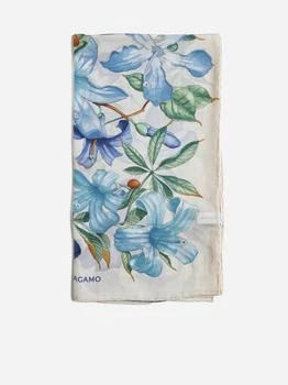 推荐Floral print silk scarf商品