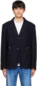 ADER error | Navy Brushed Blazer 6.3折