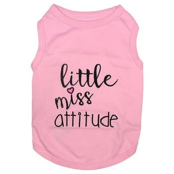 推荐Little Miss Attitude Dog T-Shirt商品