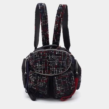 [二手商品] Chanel | Chanel Black/Red Satin,Tweed and Leather Astronaut Essentials Backpack 7.5折, 满$3001减$300, $3000以内享9折, 独家减免邮费, 满减